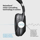 Sennheiser PXC 550 Wireless Headphones with Adaptive Noise Cancelling, Touch Sensitive Control