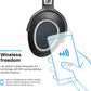 Sennheiser PXC 550 Wireless Headphones with Adaptive Noise Cancelling, Touch Sensitive Control