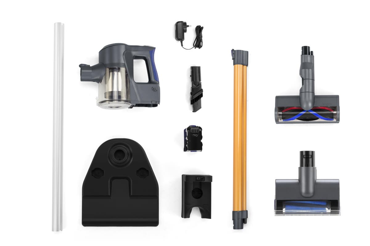 T10 Pro Cordless Vacuum with Mini Motorized brush & Docking Station