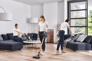 T10 Pro Cordless Vacuum with Mini Motorized brush & Docking Station