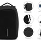 Anti-Theft Fortress Backpack with USB Port (Black)