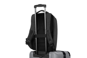 Anti-Theft Fortress Backpack with USB Port (Black)
