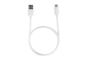 1m USB-A to USB-C Cable White
