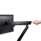 Full Motion Spring-Assisted RGB Gaming Monitor Mount with USB Hub (Single)