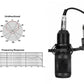 Kogan USB Condenser Microphone with Pop Filter and Stand