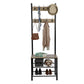 Ovela Hallway 9 Hook Coat Rack (Black)