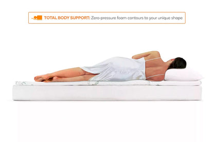 Ovela Bamboo Memory Foam Mattress Topper (Single )
