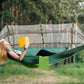 Komodo Ultra-light Hammock with Mosquito Net (Green)