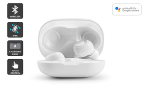 KOGAN TRUE WIRELESS IPX6 WATER RESISTANT EARBUDS WITH TOUCH CONTROL