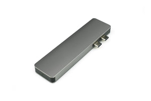 Kogan 7-in-1 USB C Pass-Through Hub with 4K 30Hz HDMI (Space Grey)