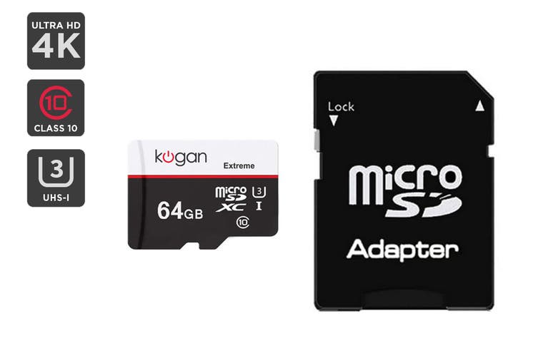 Kogan Extreme 64GB Micro SD Card