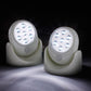 Wall Mounted Motion Sensor Cordless LED Light (White) - 2 Pack
