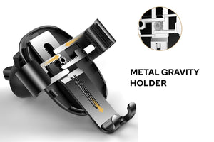 Kogan Gravity Phone Holder Vent Mount (Black)