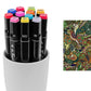 262-Piece Colour Marker Set (Black)