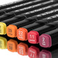 262-Piece Colour Marker Set (Black)