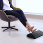Ergolux Ergonomic Velvet Footrest (Black)