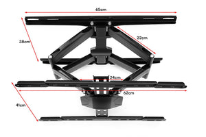 Kogan Premium Tilt Extendable Full Motion Wall Mount for 32" - 75" TVs