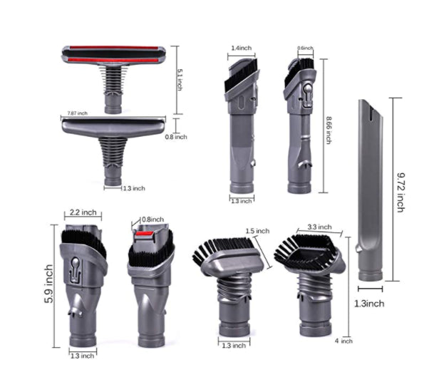 Dyson 5 Piece Tool Attachments for V6 Series