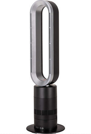 Tydi 18" Bladeless Fan Hot & Cold - Charcoal Silver