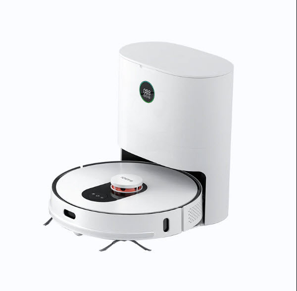 ROIDMI EVE PLUS Robot Vacuum and Mop Cleaner, with 3L Self Empty Station, 2700Pa Max Suction, 250 mi