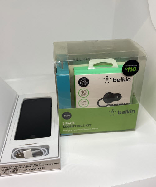 Apple iPhone SE 2 64GB Black +$110 extras