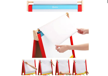 Kids Double Sided Wooden Art Easel
