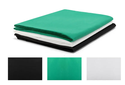 Kogan Photography Background Stand with 3 Backdrops Kit