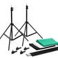 Kogan Photography Background Stand with 3 Backdrops Kit