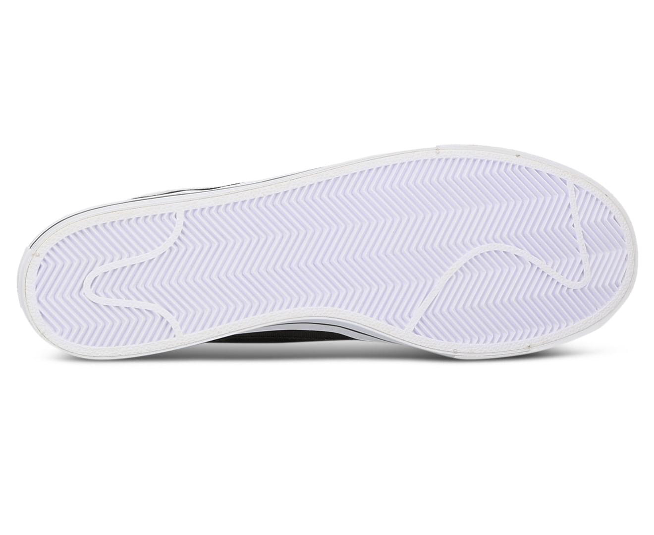 Nike Men's Court Legacy Canvas Sneakers - Black/White