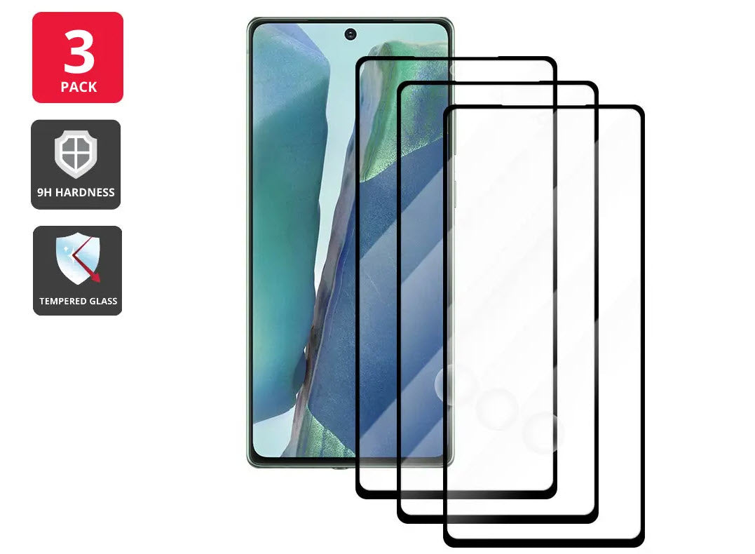 Samsung Galaxy Note 20 Premium 9H Tempered Glass Screen Protector (3 Pack)