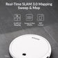 Airbot A500 Slim  Intelligent Robot Vacuum Sweep Mop 550 ml Dust Cup Water Tank