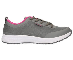 KingGee Women SuperLites Mesh Lace Shoe - Grey