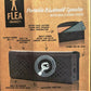 Flea Market Portable Bluetooth Speaker With Faux Leather Cover