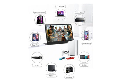 Kogan 15.6" Full HD Portable IPS LED USB-C Touchscreen Monitor (1920 x 1080)