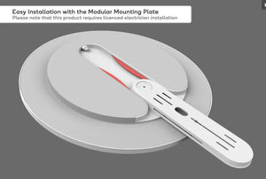 Kogan SmarterHome™ Natural Cool & Warm White LED Ceiling Light (520mm Round, White)
