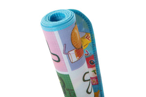 Reversible 2m x 1.8m Baby Floor Play Mat - Alphabet