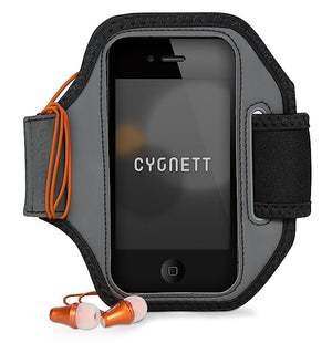 Cygnett CY0978CAACT Black Action Armband for iPhone 5 - 1 Pack - Retail Packaging - Black