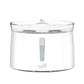 Pawever Pets 2L/21.6cm Triple Filter Water Fountain - White