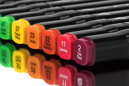 168-Piece Colour Marker Set (Black)