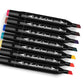 168-Piece Colour Marker Set (Black)