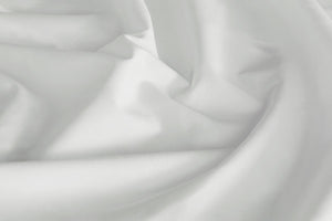 Trafalgar 400TC Soft Sateen Fitted Sheet (Queen, Snow)