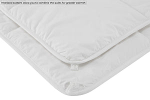 Trafalgar 3-in-1 All Seasons Wool Quilts (Queen)