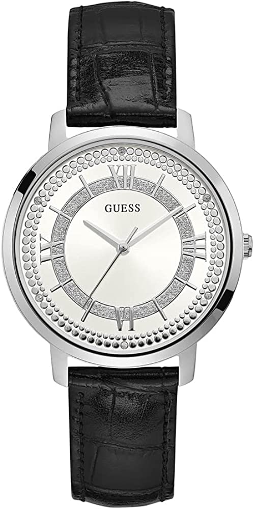 Guess Montauk Womens Analog Japanese Quartz Watch with Leather Bracelet W0934L2