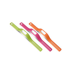Garmin Vivofit Replacement Bands Small Bright Orange/Pink/Green - 010-12149-05
