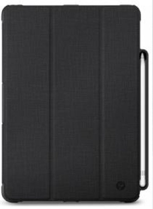 Sprout Fortress Case for iPad 10.2 G8 Black - 2M Drop Proof, Handsfree stand, Shock Proof Folio Desi
