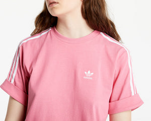 DRESS ADIDAS ADICOLOR CLASSICS ROLL-UP SLEEVE TEE DRESS SMALL