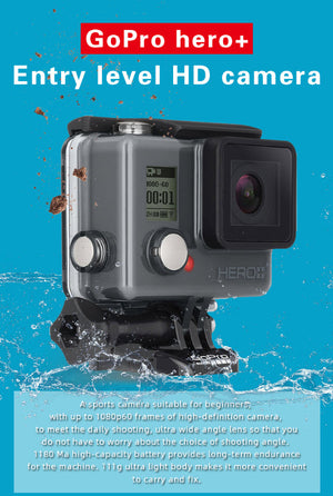 GoPro hero + Plus WiFi large angle HD camera diving, skiing and riding adventure small water camera