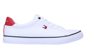 Tommy Hilfiger Men's Randal Sneakers Casual Shoes Footwear Size US 9.5 White/Red