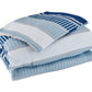 Ovela Striped Comforter (Queen, Stripes)