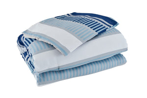 Ovela Striped Comforter (Queen, Stripes)
